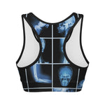 X-Ray Film Radiology Print Women's Sports Bra