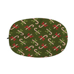 Xmas Candy Cane Pattern Print Car Side Mirror Covers