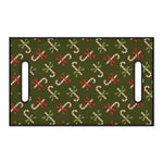 Xmas Candy Cane Pattern Print Golf Cart Seat Cover