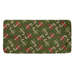Xmas Candy Cane Pattern Print Towel