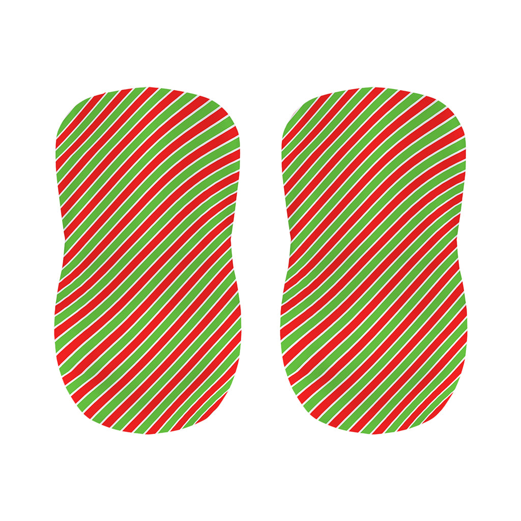 Xmas Candy Cane Stripes Print Bar Stool Covers