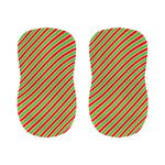 Xmas Candy Cane Stripes Print Bar Stool Covers