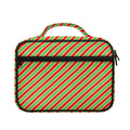 Xmas Candy Cane Stripes Print Briefcase Bible Bag