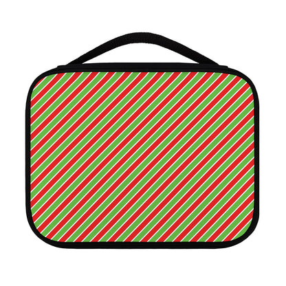 Xmas Candy Cane Stripes Print Classic Bible Case