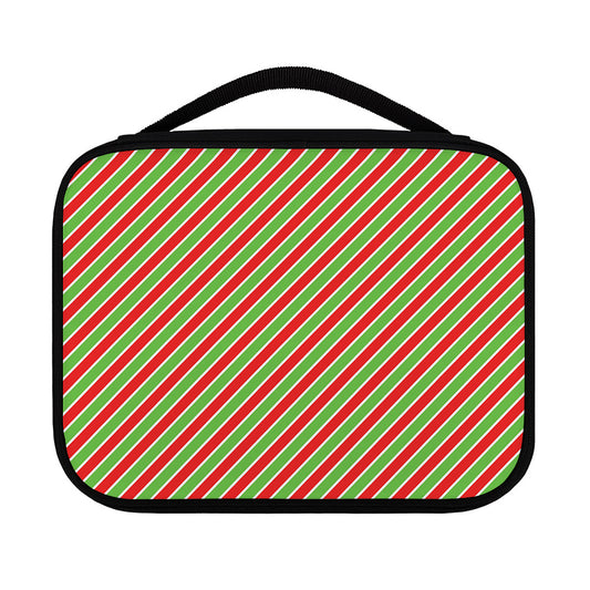 Xmas Candy Cane Stripes Print Classic Bible Case