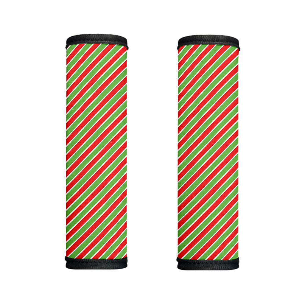 Xmas Candy Cane Stripes Print Handle Covers