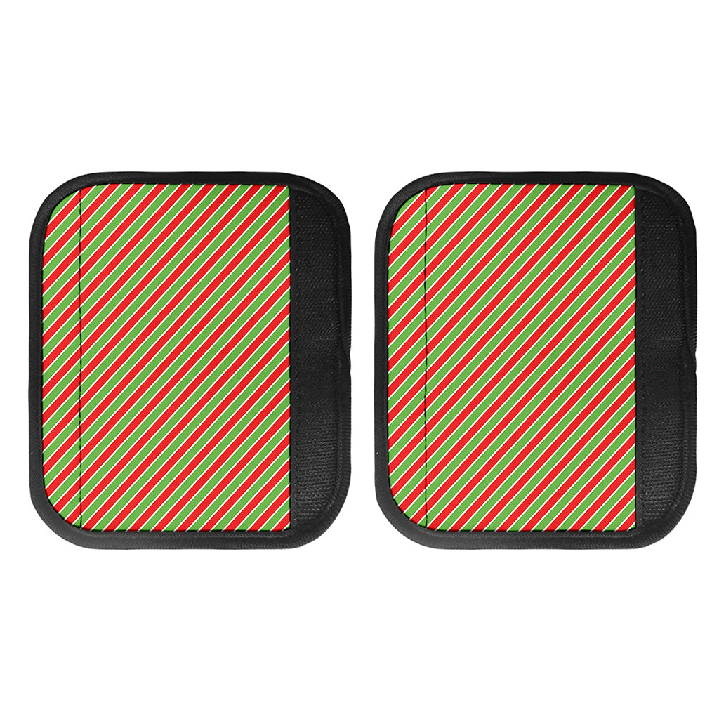 Xmas Candy Cane Stripes Print Handle Covers