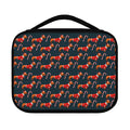 Xmas Dachshund Pattern Print Classic Bible Case