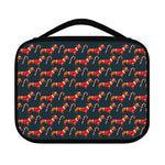 Xmas Dachshund Pattern Print Classic Bible Case