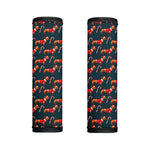 Xmas Dachshund Pattern Print Handle Covers