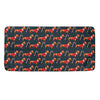 Xmas Dachshund Pattern Print Towel