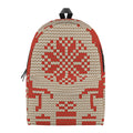 Xmas Deer Knitted Print School Backpack