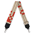 Xmas Deer Knitted Print Bag Strap