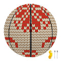 Xmas Deer Knitted Print Basketball