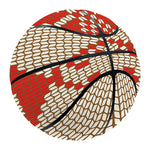 Xmas Deer Knitted Print Basketball