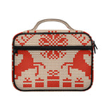 Xmas Deer Knitted Print Briefcase Bible Bag