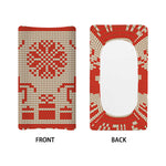 Xmas Deer Knitted Print Changing Pad Cover