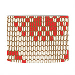 Xmas Deer Knitted Print Drum Lamp Shade
