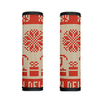 Xmas Deer Knitted Print Handle Covers