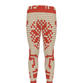 Xmas Deer Knitted Print Men's Leggings