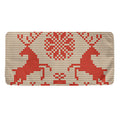 Xmas Deer Knitted Print Towel