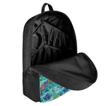 Xmas Dinosaur Pattern Print 17 Inch Backpack