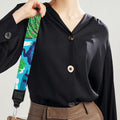 Xmas Dinosaur Pattern Print Bag Strap
