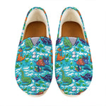 Xmas Dinosaur Pattern Print Casual Shoes