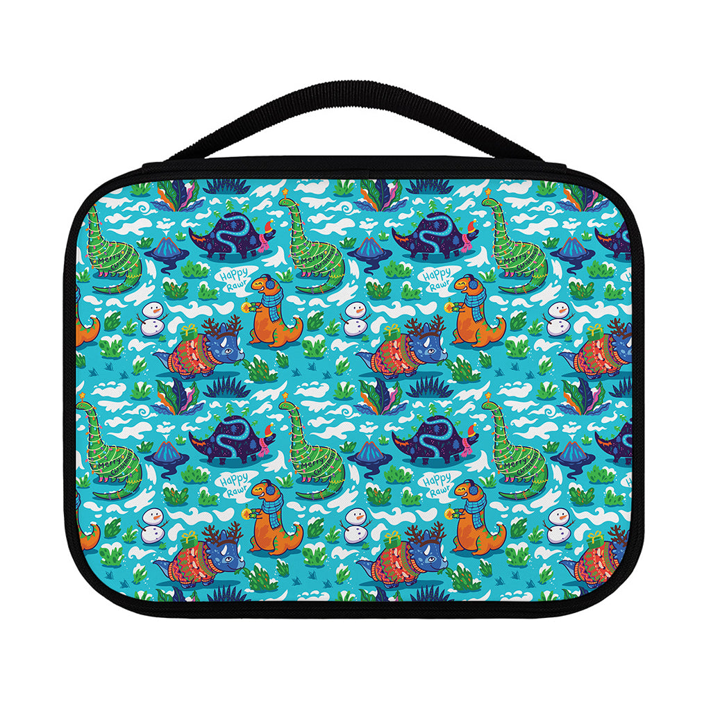 Xmas Dinosaur Pattern Print Classic Bible Case