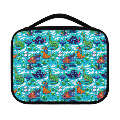 Xmas Dinosaur Pattern Print Classic Bible Case