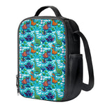 Xmas Dinosaur Pattern Print Crossbody Lunch Bag
