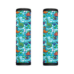 Xmas Dinosaur Pattern Print Handle Covers