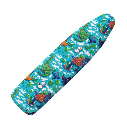 Xmas Dinosaur Pattern Print Ironing Board Cover