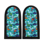 Xmas Dinosaur Pattern Print Skillet Handle Cover