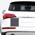 Xmas Gingerbread Man Pattern Print Car Sticker