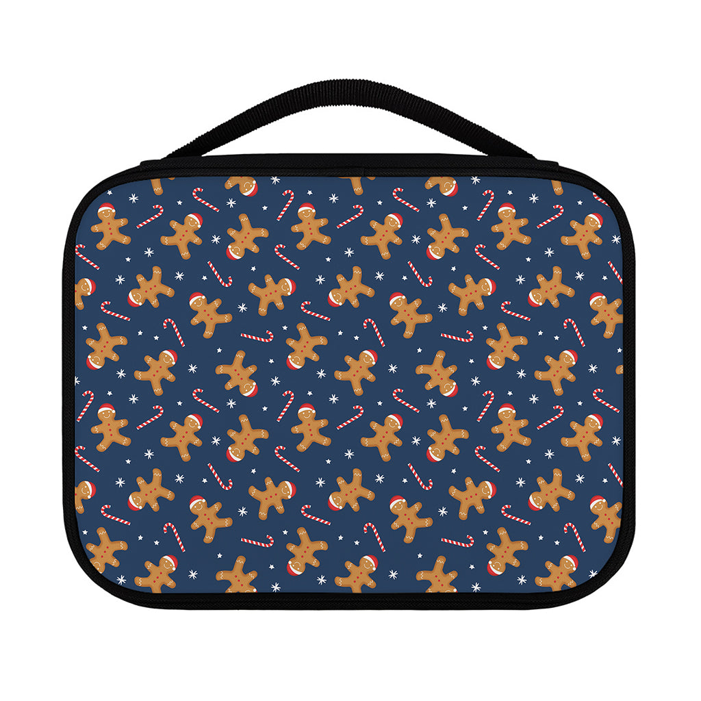 Xmas Gingerbread Man Pattern Print Classic Bible Case