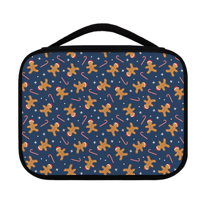 Xmas Gingerbread Man Pattern Print Classic Bible Case