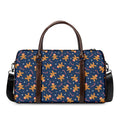 Xmas Gingerbread Man Pattern Print Duffel Bag