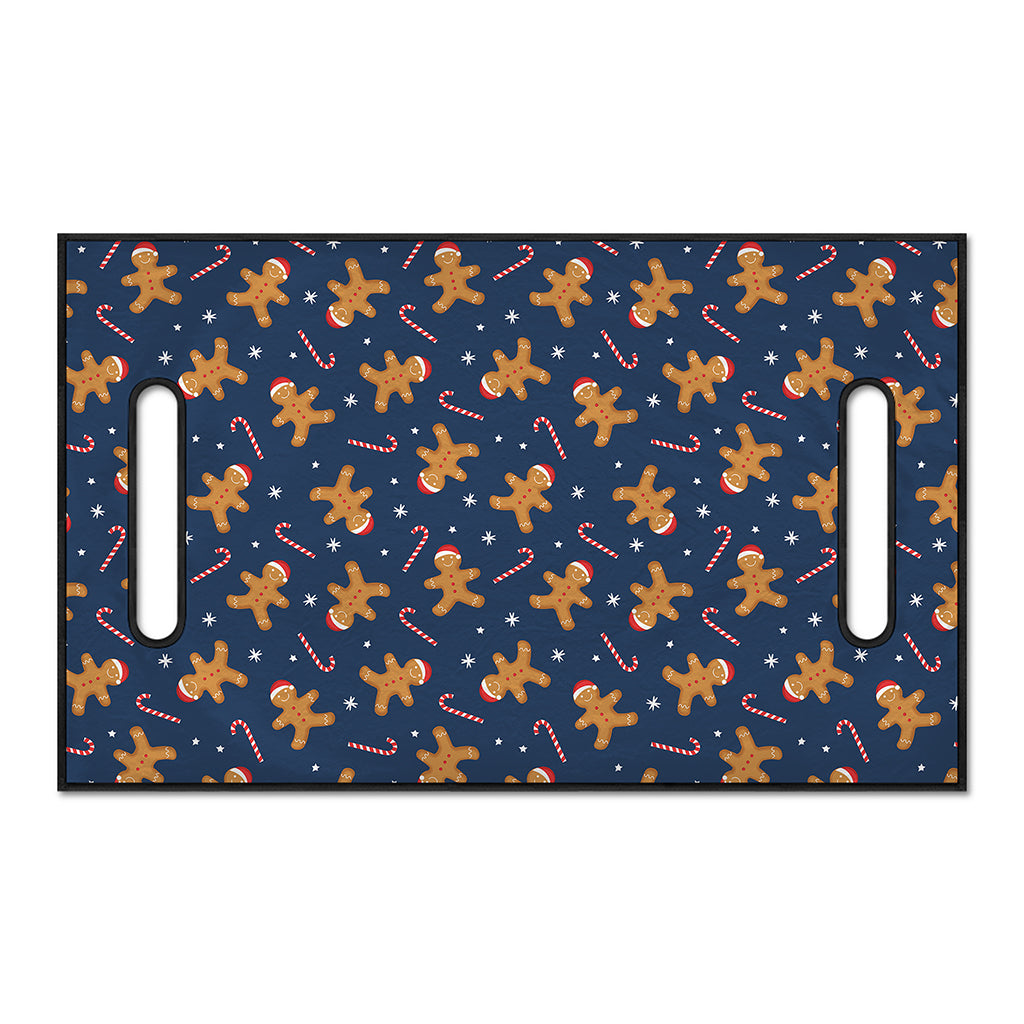 Xmas Gingerbread Man Pattern Print Golf Cart Seat Cover