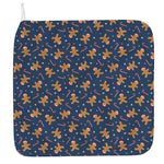 Xmas Gingerbread Man Pattern Print Hand Towel