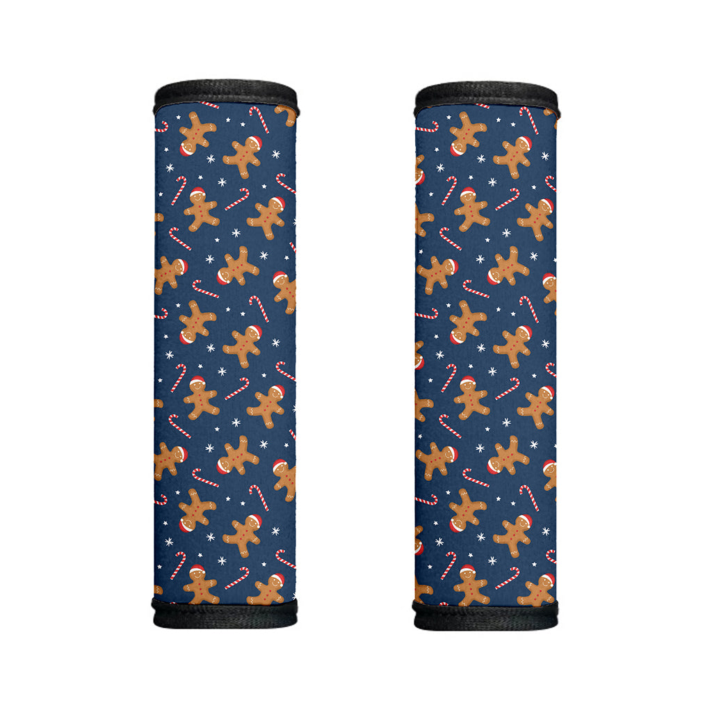 Xmas Gingerbread Man Pattern Print Handle Covers