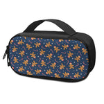 Xmas Gingerbread Man Pattern Print Insulin Cooler Travel Case