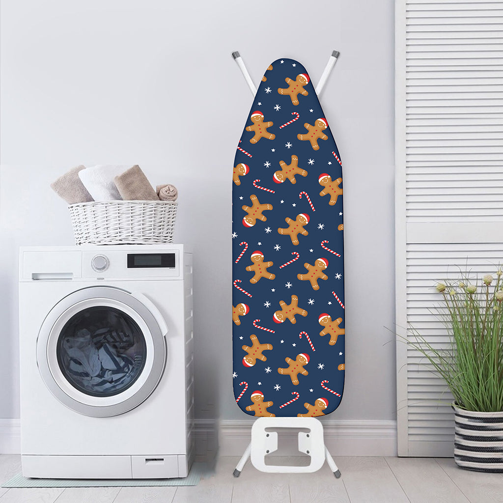 Xmas Gingerbread Man Pattern Print Ironing Board Cover