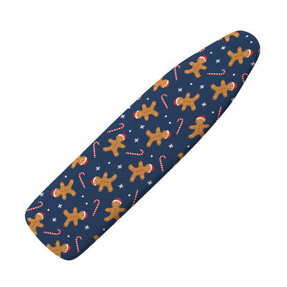 Xmas Gingerbread Man Pattern Print Ironing Board Cover