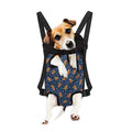 Xmas Gingerbread Man Pattern Print Pet Carrier Backpack