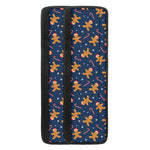 Xmas Gingerbread Man Pattern Print Refrigerator Handle Covers