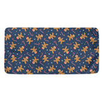 Xmas Gingerbread Man Pattern Print Towel