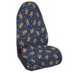 Xmas Gingerbread Man Pattern Print Waterproof Car Seat Cover