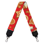 Xmas Gingerbread Pattern Print Bag Strap