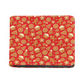 Xmas Gingerbread Pattern Print Bifold Wallet